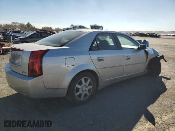 2005 Cadillac CTS with VIN 1G6DM56T850233543, listed as a Copart auction lot 79091284 with 162,388 mi miles and Salvage Title. Bid and sale history available at carsss.com. Image 3.