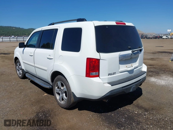 2013 Honda Pilot EX-L z VIN 5FNYF3H54DB012162, wystawiony jako IAAI lot #42465950 z przebiegiem 137 704 mil mil oraz . Historia ofert i sprzedaży dostępna na DreamBid. Obrazek 3.