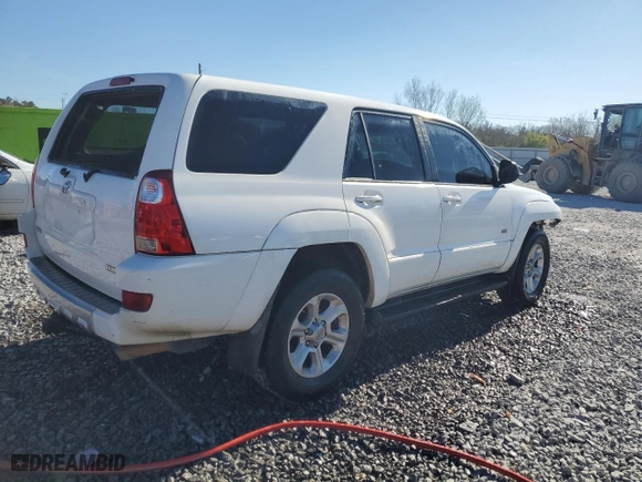 2004 Toyota 4Runner SR5 with VIN JTEZU14R140020415, listed as a Copart auction lot 49425005 with 236,027 mi miles and Salvage Title. Bid and sale history available at carsss.com. Image 3.