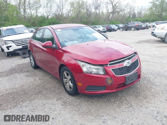 2014 Chevrolet Cruze 1LT with VIN 1G1PC5SB2E7357639, listed as a IAAI auction lot 42129404 with 154,174 mi miles and . Bid and sale history available at DreamBid. Image 1.