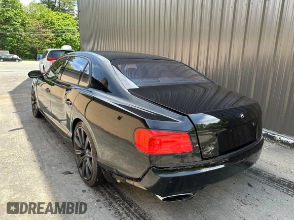 2014 Bentley Flying Spur with VIN SCBEC9ZA4EC094924, listed as a Copart auction lot 57308755 with 31,529 mi miles and Salvage Title. Bid and sale history available at DreamBid. Image 3.