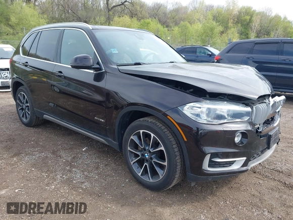 2017 BMW X5 xDrive35i z VIN 5UXKR0C56H0U49957, wystawiony jako IAAI lot #42183768 z przebiegiem 96 346 mil mil oraz . Historia ofert i sprzedaży dostępna na DreamBid. Obrazek 1.