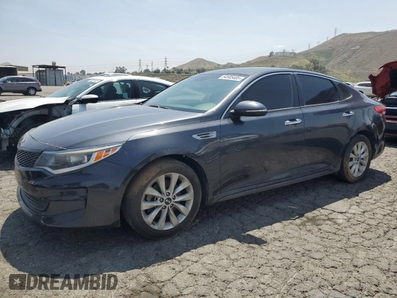 2017 Kia Optima LX with VIN 5XXGT4L31HG167335, listed as a Copart auction lot 54585405 with 131,328 mi miles and Clean Title. Bid and sale history available at carsss.com. Image 1.