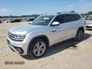 2018 Volkswagen Atlas SE с VIN 1V2PR2CA1JC579177, выставлен на аукционе Copart как лот 63792005 с пробегом 110 297 миль миль и Списание • Salvage title. История ставок и продаж доступна на DreamBid. Изображение 1.