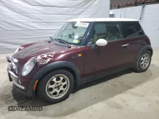 2002 MINI Hardtop with VIN WMWRC33402TC36986, listed as a Copart auction lot 50131045 with 194,224 mi miles and Salvage Title. Bid and sale history available at DreamBid. Image 1.