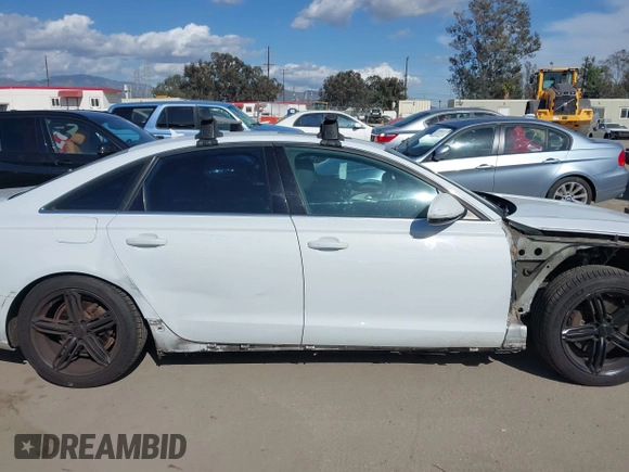 2012 Audi A6 2.0T Premium with VIN WAUCFAFC5CN121999, listed as a IAAI auction lot 41934695 with 90,660 mi miles. Bid and sale history available at carsss.com. Image 14.