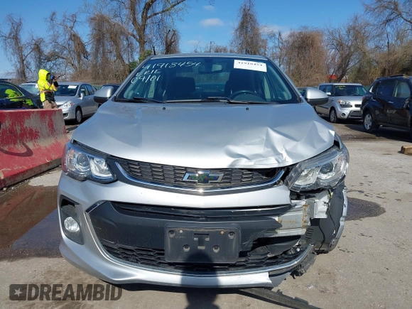 2018 Chevrolet Sonic LT with VIN 1G1JD5SG6J4132523, listed as a IAAI auction lot 41918454 with 59,332 mi miles and . Bid and sale history available at DreamBid. Image 13.