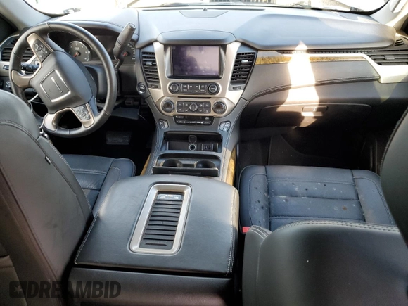 2017 GMC Yukon Denali with VIN 1GKS1CKJ4HR164537, listed as a Copart auction lot 74019184 with 0 mi miles and Salvage Title. Bid and sale history available at carsss.com. Image 8.