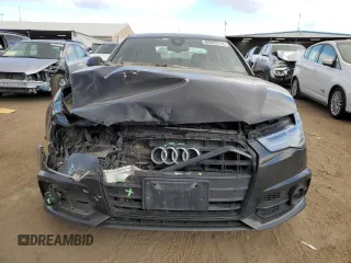 2018 Audi S6 Premium Plus with VIN WAUFFAFC4JN043791, listed as a Copart auction lot 80893114 with 91,245 mi miles and Salvage Title. Bid and sale history available at carsss.com. Image 5.
