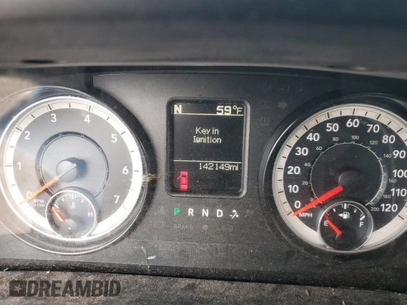 2016 Ram 1500 Express with VIN 1C6RR7KGXGS276420, listed as a Copart auction lot 77845864 with 142,149 mi miles and Salvage title. Bid and sale history available at DreamBid. Image 9.
