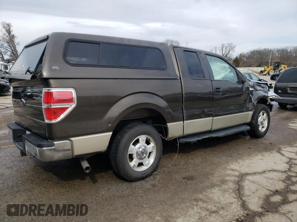 2009 Ford F-150 STX with VIN 1FTRX12889KB13885, listed as a Copart auction lot 45527405 with 141,913 mi miles and Non Repairable. Bid and sale history available at carsss.com. Image 3.