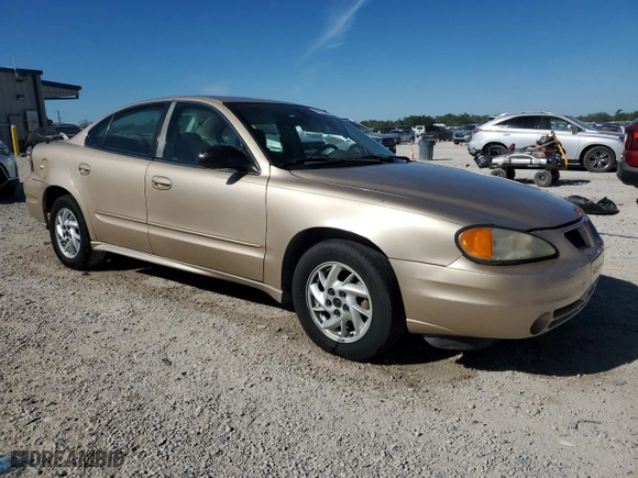 2003 Pontiac Grand Am SE1 with VIN 1G2NF52F73C184248, listed as a Copart auction lot 49972815 with NaN miles and Salvage Title. Bid and sale history available at carsss.com. Image 4.