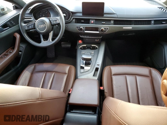2019 Audi A5 Sportback Premium with VIN WAUANCF56KA024016, listed as a Copart auction lot 75099813 with 72,061 mi miles. Bid and sale history available at carsss.com. Image 8.