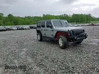 2020 Jeep Wrangler Unlimited Sport S z VIN 1C4HJXDN7LW129496, wystawiony jako Copart lot #51569875 z przebiegiem 124 159 mil mil oraz Szkoda całkowita • Salvage title. Historia ofert i sprzedaży dostępna na DreamBid. Obrazek 14.