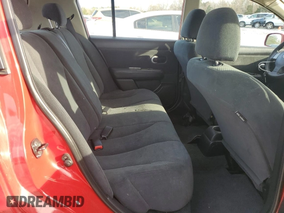 2010 Nissan Versa SL with VIN 3N1BC1CP9AL453748, listed as a Copart auction lot 51468085 with 147,458 mi miles and Salvage title. Bid and sale history available at DreamBid. Image 10.
