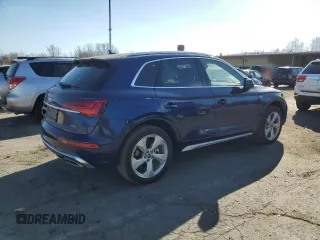 2024 Audi Q5 S line Prestige with VIN WA1FAAFY5R2024106, listed as a Copart auction lot 79076564 with 23,196 mi miles and Salvage title. Bid and sale history available at DreamBid. Image 3.