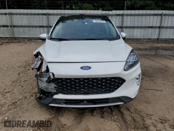 2020 Ford Escape Titanium Hybrid with VIN 1FMCU0DZ6LUA46340, listed as a Copart auction lot 60752615 with 78,534 mi miles and Non repairable. Bid and sale history available at DreamBid. Image 5.