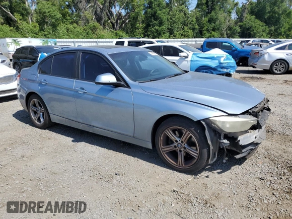 2014 BMW 3 Series 328i with VIN WBA3A5G59ENP31431, listed as a Copart auction lot 54199875 with 157,614 mi miles and Salvage Title. Bid and sale history available at carsss.com. Image 4.