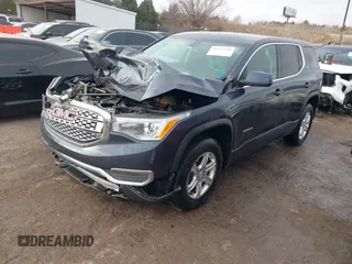 2019 GMC Acadia SLE with VIN 1GKKNKLA2KZ168106, listed as a IAAI auction lot 41126509 with 69,583 mi miles. Bid and sale history available at carsss.com. Image 17.