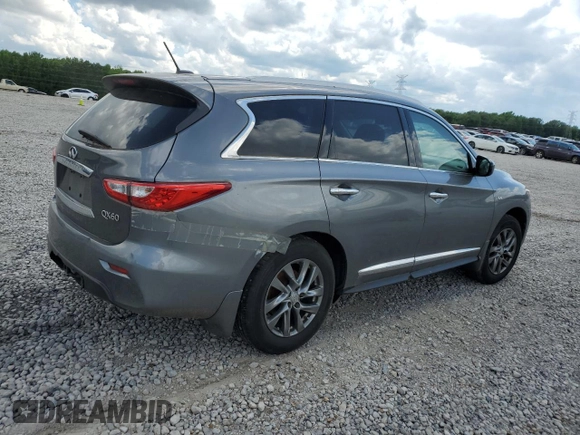 2015 Infiniti QX60 with VIN 5N1AL0MMXFC539558, listed as a Copart auction lot 56425535 with 155,027 mi miles and Clean Title. Bid and sale history available at DreamBid. Image 3.