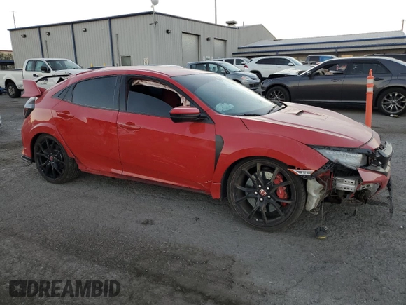 2018 Honda Civic Type R Touring z VIN SHHFK8G71JU202224, wystawiony jako Copart lot #87957705 z przebiegiem 66 721 mil mil oraz Szkoda całkowita • Salvage title. Historia ofert i sprzedaży dostępna na DreamBid. Obrazek 4.