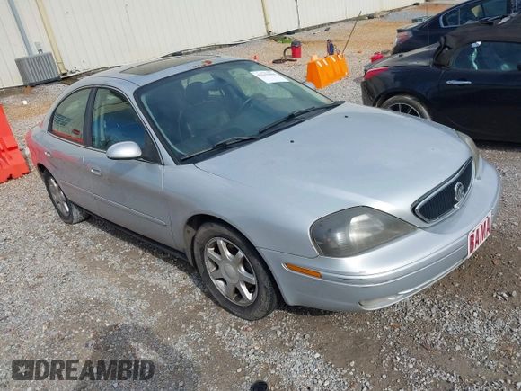 2003 Mercury Sable LS Premium with VIN 1MEFM55S43G633651, listed as a IAAI auction lot 42162806 with 163,579 mi miles and . Bid and sale history available at DreamBid. Image 1.