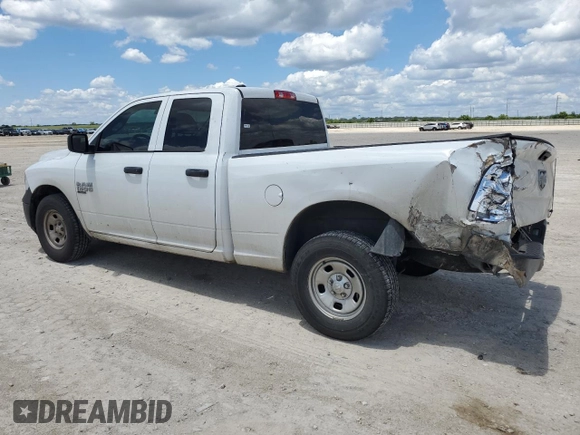 2022 Ram 1500 Tradesman with VIN 1C6RR6FG7NS161596, listed as a Copart auction lot 56472245 with 33,445 mi miles and Salvage title. Bid and sale history available at DreamBid. Image 2.