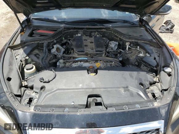 2014 Infiniti Q50 Premium with VIN JN1BV7AP2EM678198, listed as a Copart auction lot 61614325 with 163,943 mi miles and Salvage title. Bid and sale history available at DreamBid. Image 11.