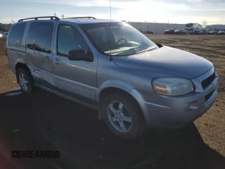 2005 Chevrolet Uplander LS with VIN 1GNDV23L65D180161, listed as a Copart auction lot 46188095 with 319,243 mi miles and Salvage Title. Bid and sale history available at DreamBid. Image 4.
