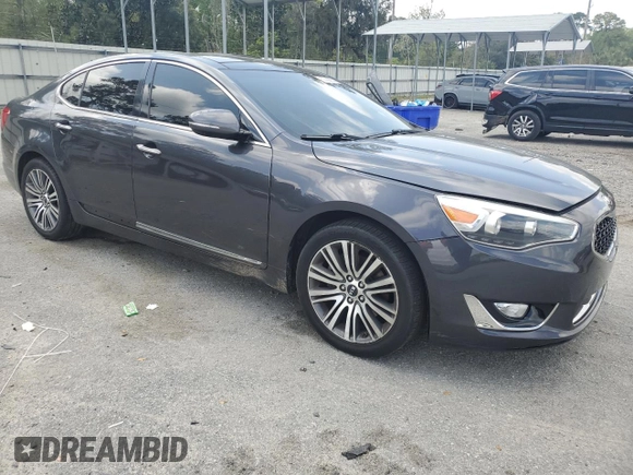 2015 Kia Cadenza Premium z VIN KNALN4D76F5193678, wystawiony jako Copart lot #51409955 z przebiegiem 106 802 mil mil oraz Szkoda całkowita • Salvage title. Historia ofert i sprzedaży dostępna na DreamBid. Obrazek 4.