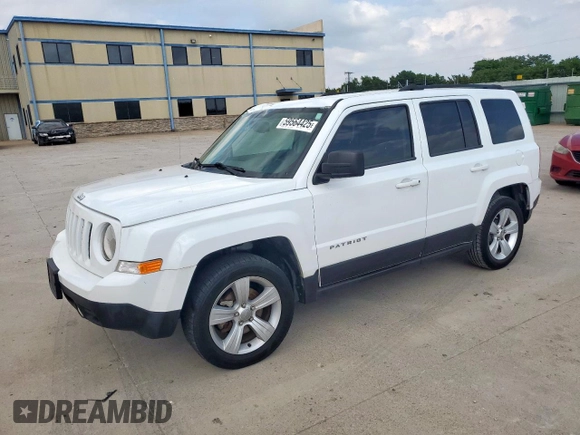 2017 Jeep Patriot Latitude with VIN 1C4NJPFB2HD184396, listed as a Copart auction lot 59564425 with 150,461 mi miles and Salvage title. Bid and sale history available at DreamBid. Image 1.
