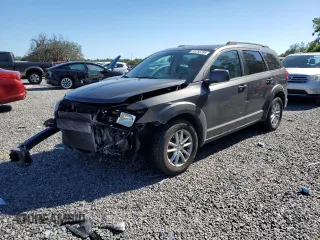 2014 Dodge Journey SXT with VIN 3C4PDCBG4ET211324, listed as a Copart auction lot 53255785 with 187,126 mi miles and Salvage Title. Bid and sale history available at carsss.com. Image 1.
