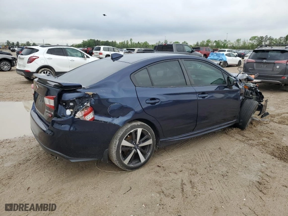 2019 Subaru Impreza Sport with VIN 4S3GKAJ66K3616918, listed as a Copart auction lot 51053305 with 81,650 mi miles and Salvage Title. Bid and sale history available at carsss.com. Image 3.