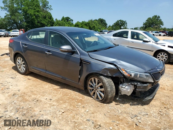 2015 Kia Optima LX z VIN KNAGM4A70F5619499, wystawiony jako Copart lot #60094465 z przebiegiem 169 373 mil mil oraz Szkoda całkowita • Salvage title. Historia ofert i sprzedaży dostępna na DreamBid. Obrazek 4.