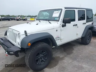 2018 Jeep Wrangler Unlimited Sport S with VIN 1C4BJWDG7JL895132, listed as a IAAI auction lot 42435993 with 71,394 mi miles and . Bid and sale history available at DreamBid. Image 2.