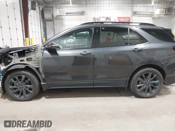 2022 Chevrolet Equinox RS with VIN 3GNAXWEV0NS173242, listed as a IAAI auction lot 42483371 with 28,159 mi miles and . Bid and sale history available at DreamBid. Image 14.