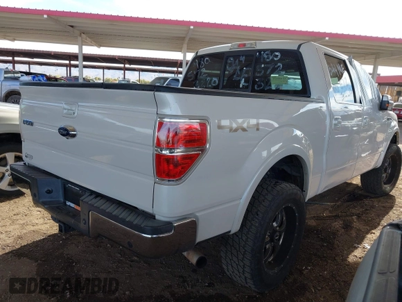 2013 Ford F-150 XL with VIN 1FTFW1ET0DFC58121, listed as a IAAI auction lot 41468151 with 132,219 mi miles. Bid and sale history available at carsss.com. Image 4.