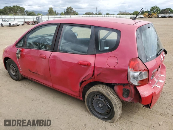 2008 Honda Fit z VIN JHMGD38418S058774, wystawiony jako Copart lot #54250285 z przebiegiem 245 119 mil mil oraz Szkoda całkowita • Salvage title. Historia ofert i sprzedaży dostępna na DreamBid. Obrazek 2.