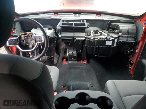 2020 Ram 2500 Big Horn with VIN 3C6UR5DJXLG141379, listed as a Copart auction lot 77498154 with 0 mi miles and Salvage Title. Bid and sale history available at carsss.com. Image 8.