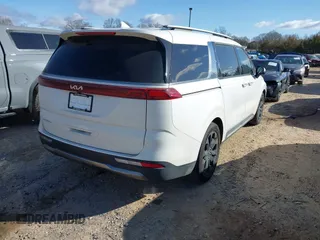 2023 Kia Carnival SX with VIN KNDNE5H35P6253793, listed as a IAAI auction lot 41684844 with 34,874 mi miles. Bid and sale history available at carsss.com. Image 4.