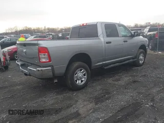 2021 Ram 2500 Tradesman with VIN 3C6UR5CJ0MG659536, listed as a IAAI auction lot 41683969 with 33,939 mi miles. Bid and sale history available at carsss.com. Image 4.