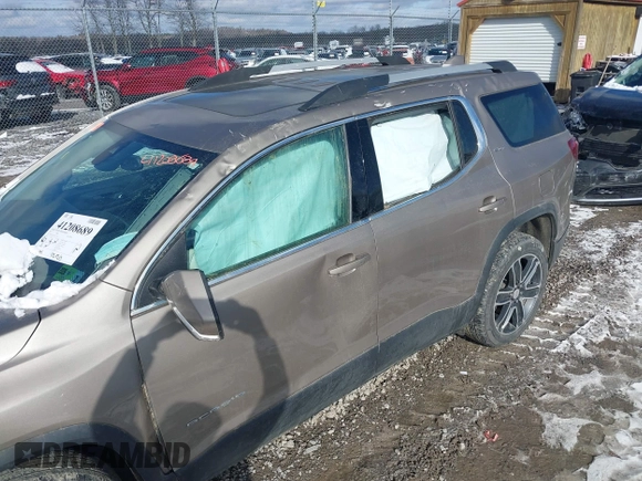 2022 GMC Acadia SLT with VIN 1GKKNULS1NZ177162, listed as a IAAI auction lot 41208689 with 41,194 mi miles and . Bid and sale history available at DreamBid. Image 6.