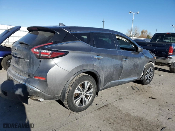 2021 Nissan Murano S with VIN 5N1AZ2AS4MC100303, listed as a Copart auction lot 80788294 with 0 mi miles and Salvage Title. Bid and sale history available at carsss.com. Image 3.