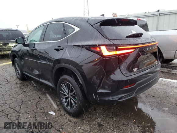 2023 Lexus NX with VIN 2T2ADCEZ9PC002696, listed as a Copart auction lot 38723733 with 350 mi miles. Bid and sale history available at carsss.com. Image 2.