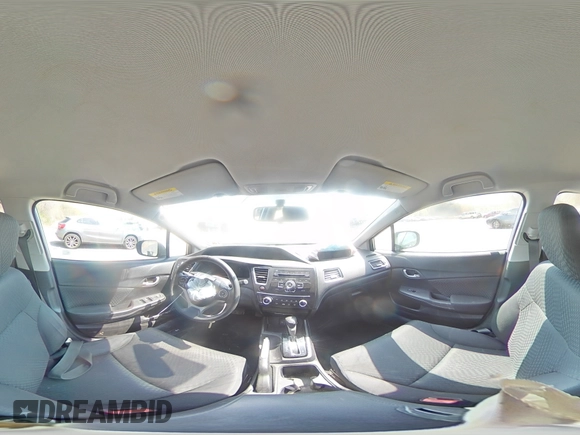 2015 Honda Civic Sedan LX with VIN 19XFB2F50FE285737, listed as a Copart auction lot 54292615 with 160,384 mi miles and Salvage Title. Bid and sale history available at carsss.com. Image 15.