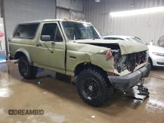 1989 Ford Bronco XL with VIN 1FMEU15NXKLB49467, listed as a Copart auction lot 86373764 with 73,141 mi miles and Salvage Title. Bid and sale history available at carsss.com. Image 4.