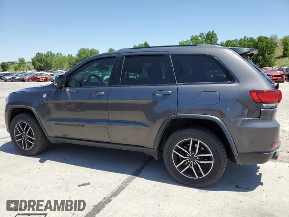 2020 Jeep Grand Cherokee Trailhawk с VIN 1C4RJFLT8LC177606, выставлен на аукционе Copart как лот 61678385 с пробегом 127 421 миль миль и Списание • Salvage title. История ставок и продаж доступна на DreamBid. Изображение 2.
