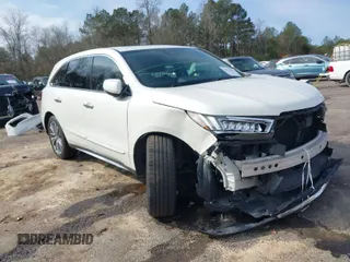 2017 Acura MDX w/Technology Pkg with VIN 5FRYD4H56HB041081, listed as a IAAI auction lot 41673338 with 115,198 mi miles. Bid and sale history available at carsss.com. Image 1.