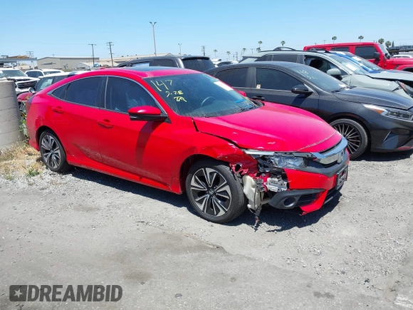 2016 Honda Civic EX-L z VIN 2HGFC1F79GH633213, wystawiony jako IAAI lot #42226171 z przebiegiem 107 023 mil mil oraz . Historia ofert i sprzedaży dostępna na DreamBid. Obrazek 1.