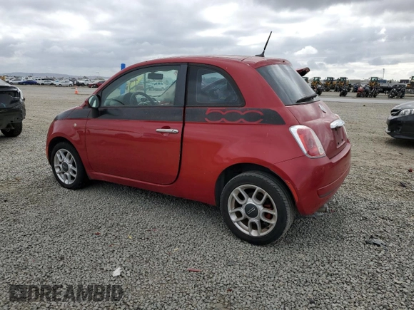 2012 FIAT 500 Pop z VIN 3C3CFFAR1CT102446, wystawiony jako Copart lot #53923165 z przebiegiem 145 436 mil mil oraz Szkody całkowita. Historia ofert i sprzedaży dostępna na DreamBid. Obrazek 2.